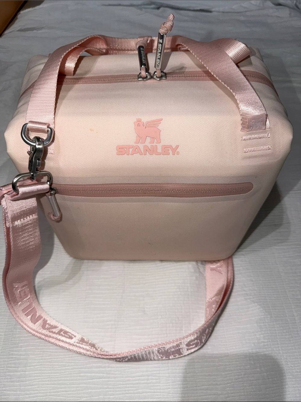 Stanley Pale Pink Insulated Travel Cooler Bag